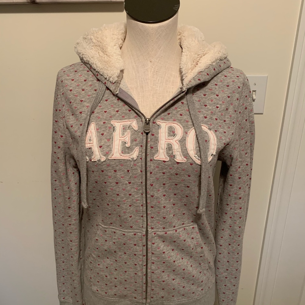 Aeropostale gray sweatshirt